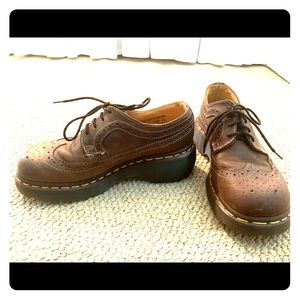 Vintage Doc Martins Brown Wingtip